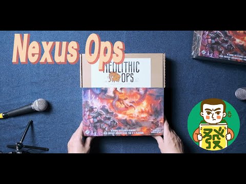 Nexus Ops Or Neolithic Ops? | A One-of-a-Kind Custom Board Game, Fast-Paced and Classic Warfare!