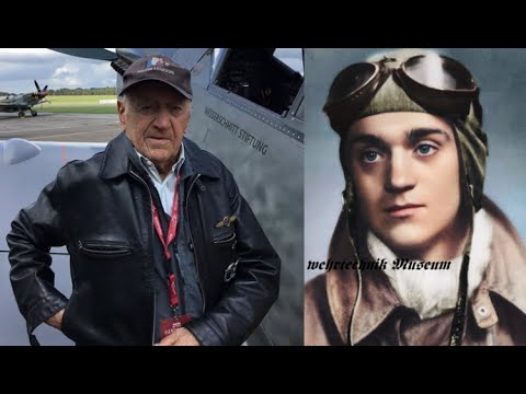 A German fighter pilot flies the Messerschmitt Bf 109 again after 74 years