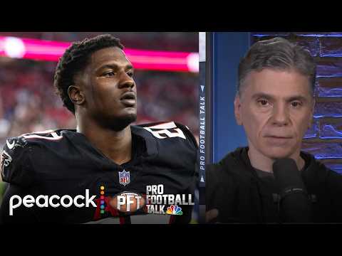 Atlanta Falcons have 'significant problem' with James Pearce Jr. | Pro Football Talk | NFL on NBC