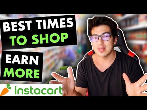 YouTube video about: When is the best time to do instacart?