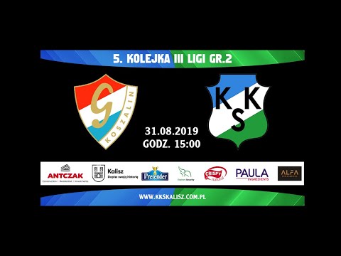 Gwardia Koszalin - KKS Kalisz na żywo (31.08.2109)