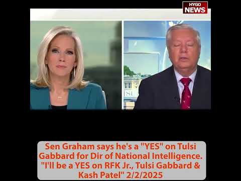 Vance on DEI, Duffy: cockpit to flight deck; Sen Graham 'YES' on Tulsi Gabbard, RFK & Patel
