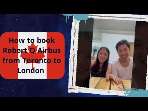 Robert Q Airbus//Pearson Toronto to London Ontario//International Student//Openworkpermit