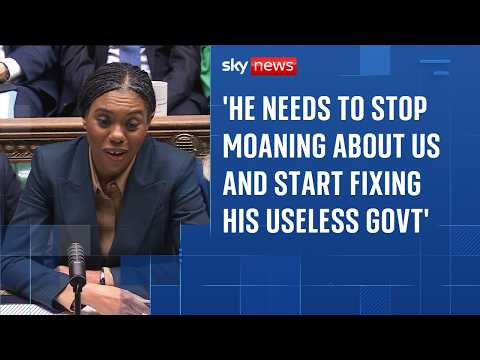 PMQs: Starmer is 'distracted' by Labour's scandals, says Tory leader