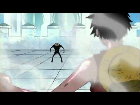 One Piece attaque finale - Luffy VS Blueno - Gomu gomu no Jet Bazooka