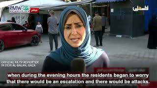 PA TV reporter complaining about terrorists killed