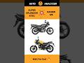 Hero Super Splendor XTEC Vs TVS Raider 125 Amazing Comparison Review Shorts