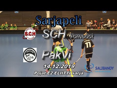 Eliitti sarjapeli E2 SCH Tornadot vs PakVi 14.12.2019