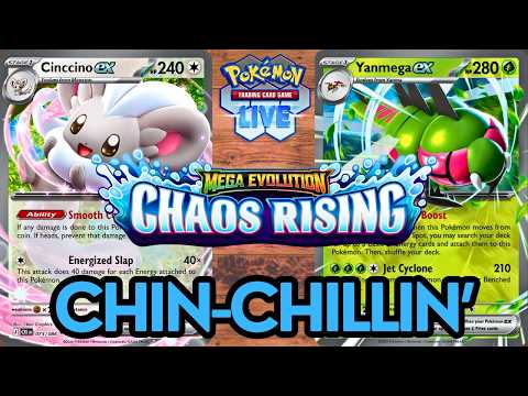 Cinccino ex is a Top 3 New Chaos Rising Deck!