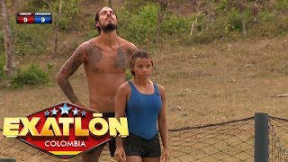 Los contendientes logran empatar el juego | Exatlón Colombia