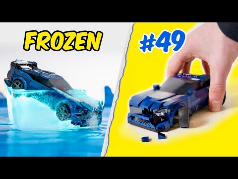 50 CRAZY Ways to DESTROY a LEGO CAR...