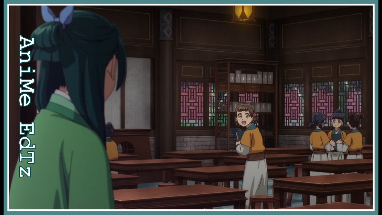 Maomao picks up Xiaolan from school☺️ | Anime Edtz | Apothecary Diaries