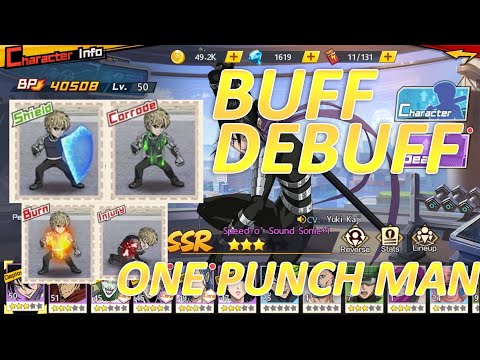 PENJELASAN BUFF & DEBUFF DI GAME ONE PUNCH MAN : THE STRONGEST