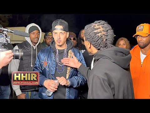 J GEANS TALKING TO J MURDA... TWO MEN SETTLE THEIR DIFFERENCES OUTSIDE BEFORE RBE DIVIDE & CONQUER!