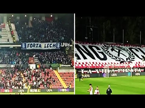 Kibice LECHA POZNAŃ w MADRYCIE. "WORKING CLASS" - oprawa kibiców Rayo Vallecano | 06.11.2025