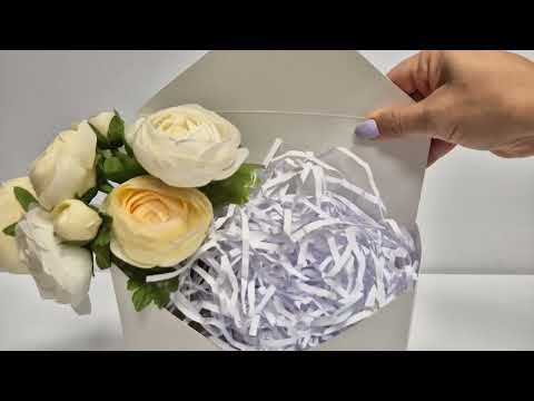 Бумажный наполнитель(видео), 500 г/40мм от производителя, цвет Белый, бумажная стружка - фото 1 - id-p908943821