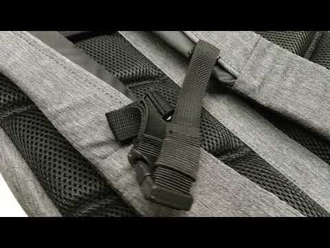 Lenovo | Essential | Business Casual 17-inch Backpack (Vanduo-repellent fabric) | Tinka iki 17 " | Backpack | Atsparus vandeniui | Charcoal Pilkas video