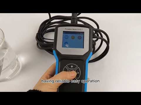 Optical Fluorescence Portable Handheld Dissolved Oxygen Meter for Aquaculture