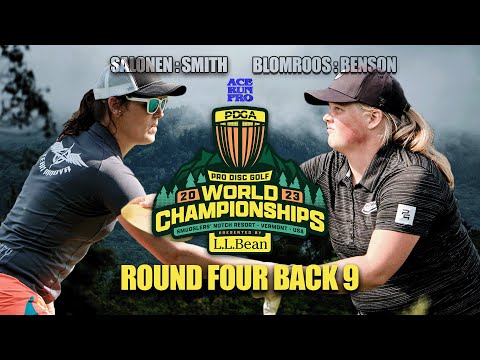 ARP | 2023 PDGA Pro Worlds | R4B9 | Blomroos : Salonen : A. Smith : Benson | FPO Chase Card |