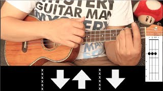 Calle 13 - Muerte en Hawaii UKULELE Tutorial (HD)