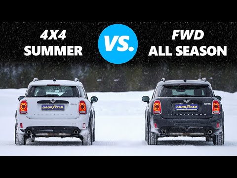 4WD vs All Weather / All Season Tires - Is AWD better than the correct tyres?
