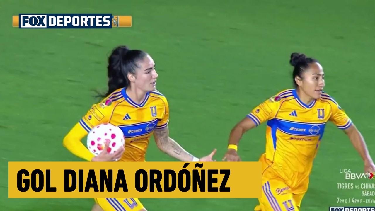 🤩 GOL Diana Ordóñez | Tigres 1-2 Chivas | Fecha 16, Clausura 2026 | Liga MX Femenil