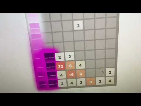 2048 8x8 - getting the 9007199254740992 tile