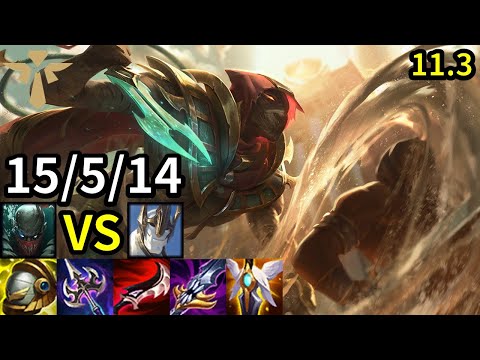 Pyke Support vs Galio - EUW Master | Patch 11.3