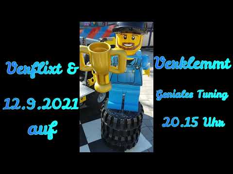 Klemmkraft Tanken im Legoland VIDIYO Event für Verflixt und Verklemmt am 12.9.2021