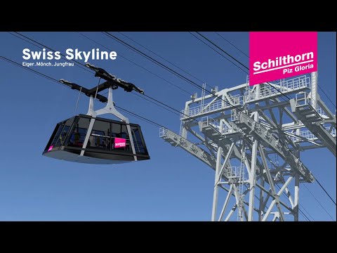 Schilthornbahn 20XX - Animation of the whole route