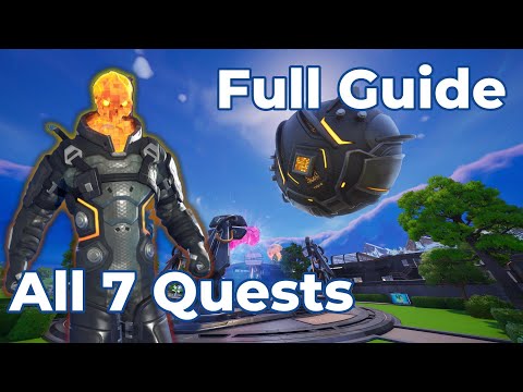 How to EASILY complete ALL 7 Dark Voyager (REALITY REDACTED) Quests #fortnite