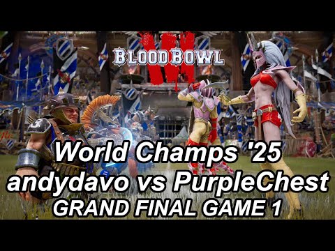 Blood Bowl 3 World Champs '25: GRAND FINAL andydavo vs PurpleChest - Game 1
