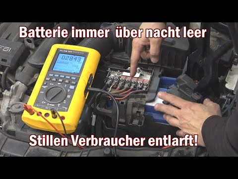 Stromverbraucher Frisst heimlich die Batterie leer