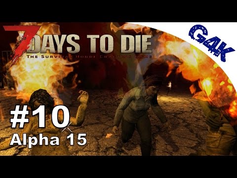 7 Days To Die | 7th Day Horde | 7 Days to Die Gameplay Alpha 15 | S07E10