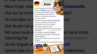 Deutsch lernen im Alltag 🇩🇪 | Essen
