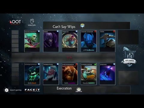 Execration vs Can't Say Wips - Game 1 - BTS SEA #3 - Xyclopz