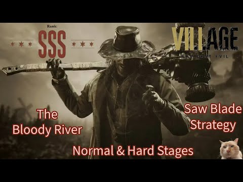 Resident Evil Village Heisenberg The Bloody River Normal & Hard Stages SSS Rank (Saw Blade Strategy)
