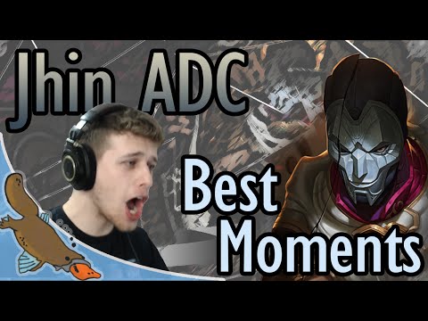 Jhin ADC vs Ashe | Best Moments | Ranked SoloQ | League of Legends