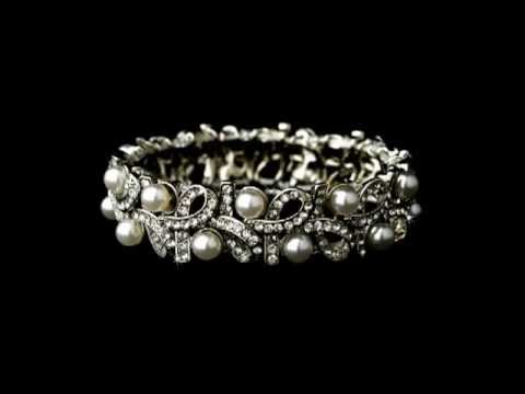 Silver White Pearl Bracelet for Your Wedding