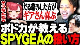 猫汰つなにSPYGEAの扱い方を教えるボドカ【ボドカ/SPYGEA/猫汰つな/APEX】