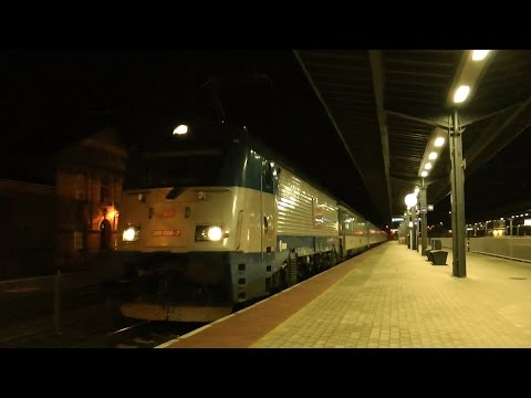 Train at Vác, Hungary on the 12th of January 2016 / Vonatok Vácott / Züge in Vác