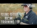BCM Training Tip Sling Setup