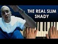 How To Play - Eminem - The Real Slim Shady (PIANO TUTORIAL LESSON)