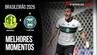 Mirassol 0 x 1 Coritiba | Melhores Momentos | Brasileirão 2026