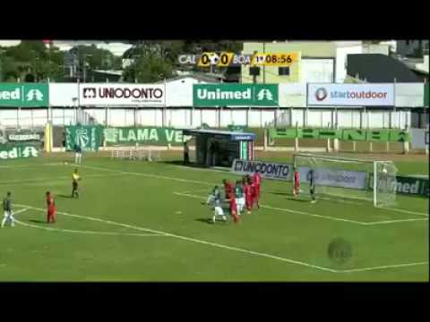 Os gols de Caldense 2x0 Boa Esporte