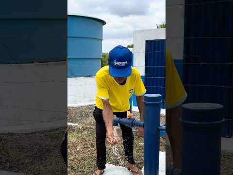 Poço à energia solar no Assentamento Marcelo Déda