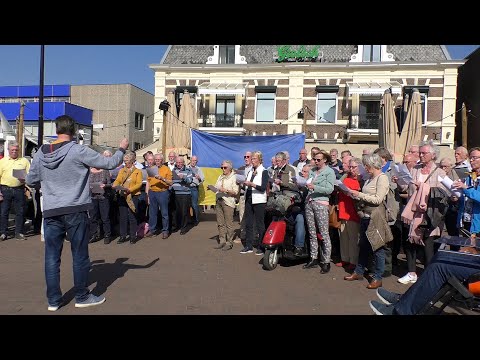 Nationale koren steunen Oekraïne