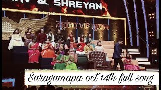 Download lagu Saregamapa 2017 oct 14 episode 65 full song mp3