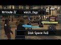 Watch_Dogs - 'Disk Space Full' Trophy ...