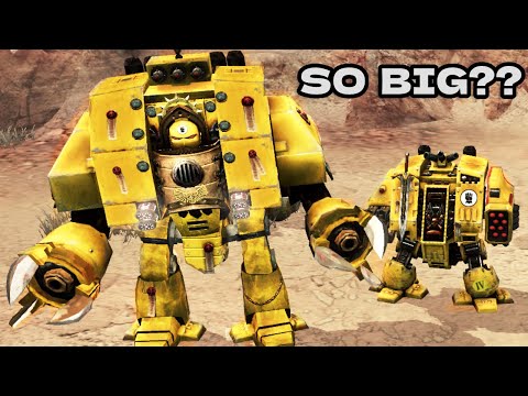 NEW LEVIATHAN DREADNOUGHT vs Chaos! - Astartes Mod, Warhammer 40K: Dawn of War 2: Retribution